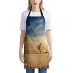 Pyramid Sunset Print Apron