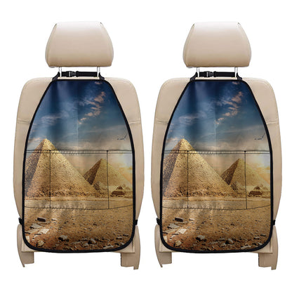 Pyramid Sunset Print Car Seat Organizers