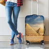 Pyramid Sunset Print Luggage Cover