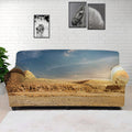 Pyramid Sunset Print Sofa Cover