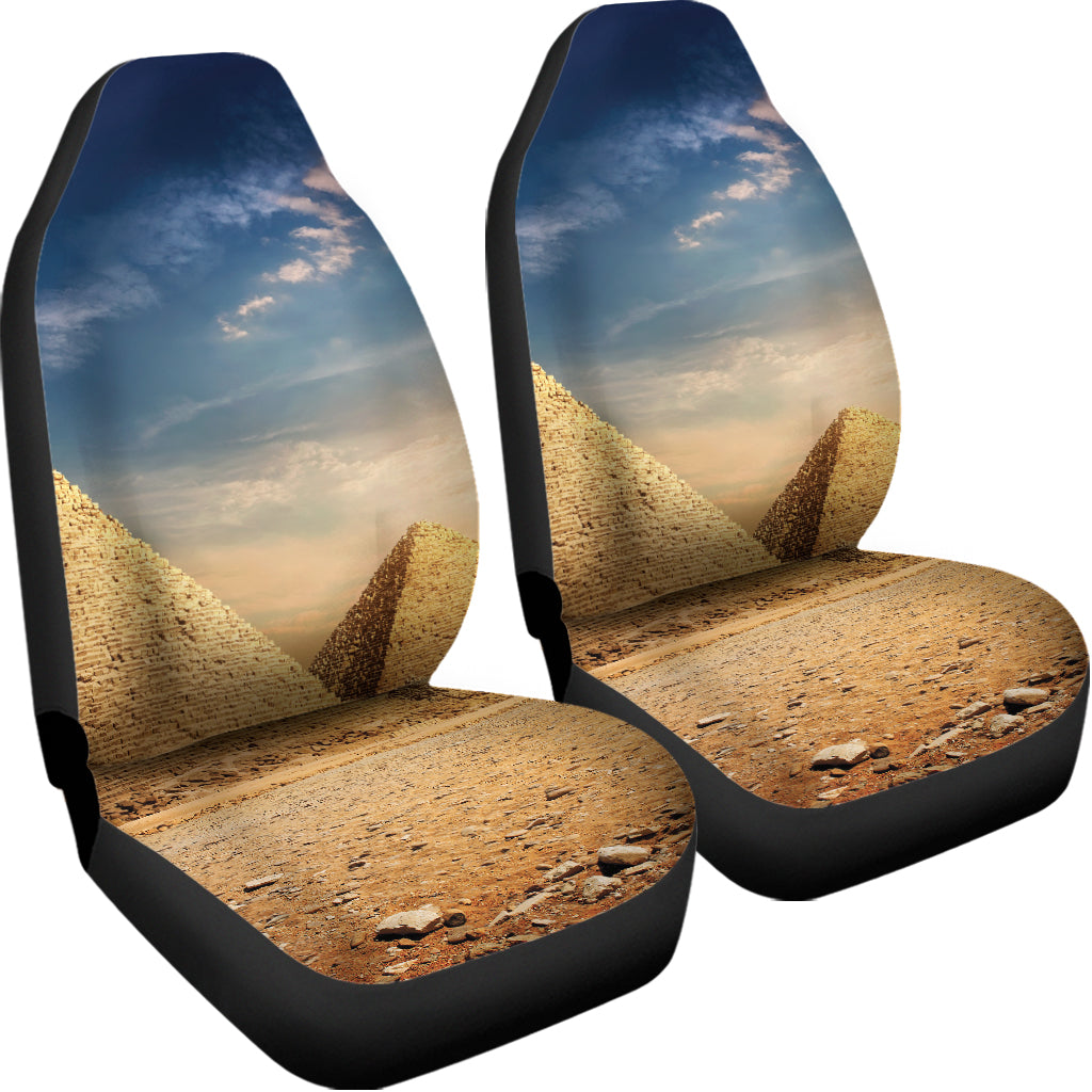 Pyramid Sunset Print Universal Fit Car Seat Covers