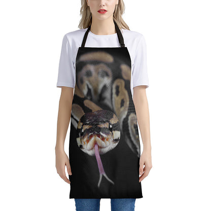 Python Snake Print Apron