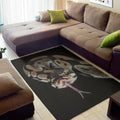 Python Snake Print Floor Mat