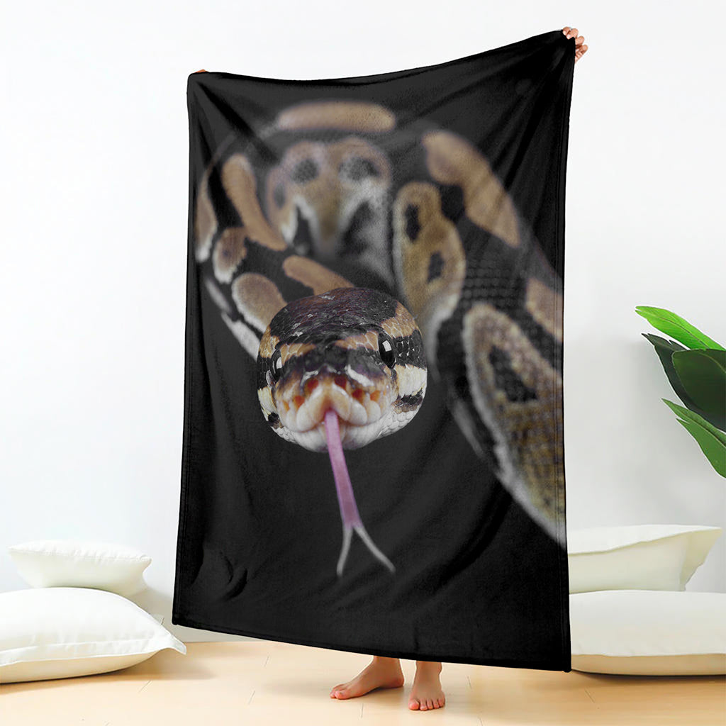 Python Snake Print Blanket