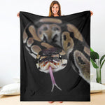 Python Snake Print Blanket