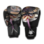 Python Snake Print Boxing Gloves