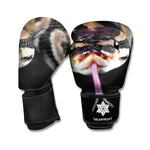 Python Snake Print Boxing Gloves