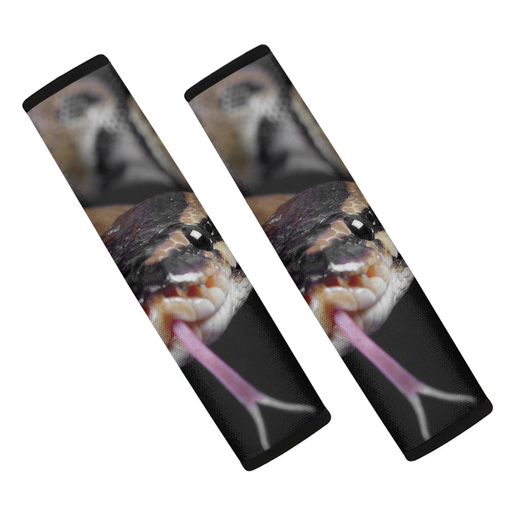 Python Snake Print Car Seat Belt Covers