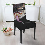 Python Snake Print Dining Chair Slipcover