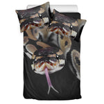 Python Snake Print Duvet Cover Bedding Set