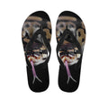 Python Snake Print Flip Flops