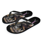 Python Snake Print Flip Flops