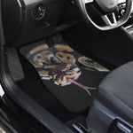 Python Snake Print Front and Back Car Floor Mats