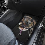 Python Snake Print Front and Back Car Floor Mats