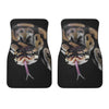 Python Snake Print Front Car Floor Mats