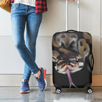 Python Snake Print Luggage Cover