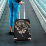 Python Snake Print Luggage Cover