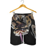 Python Snake Print Men's Shorts