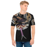 Python Snake Print Men's T-Shirt