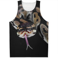 Python Snake Print Men's Tank Top