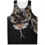 Python Snake Print Men's Tank Top