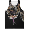 Python Snake Print Men's Tank Top