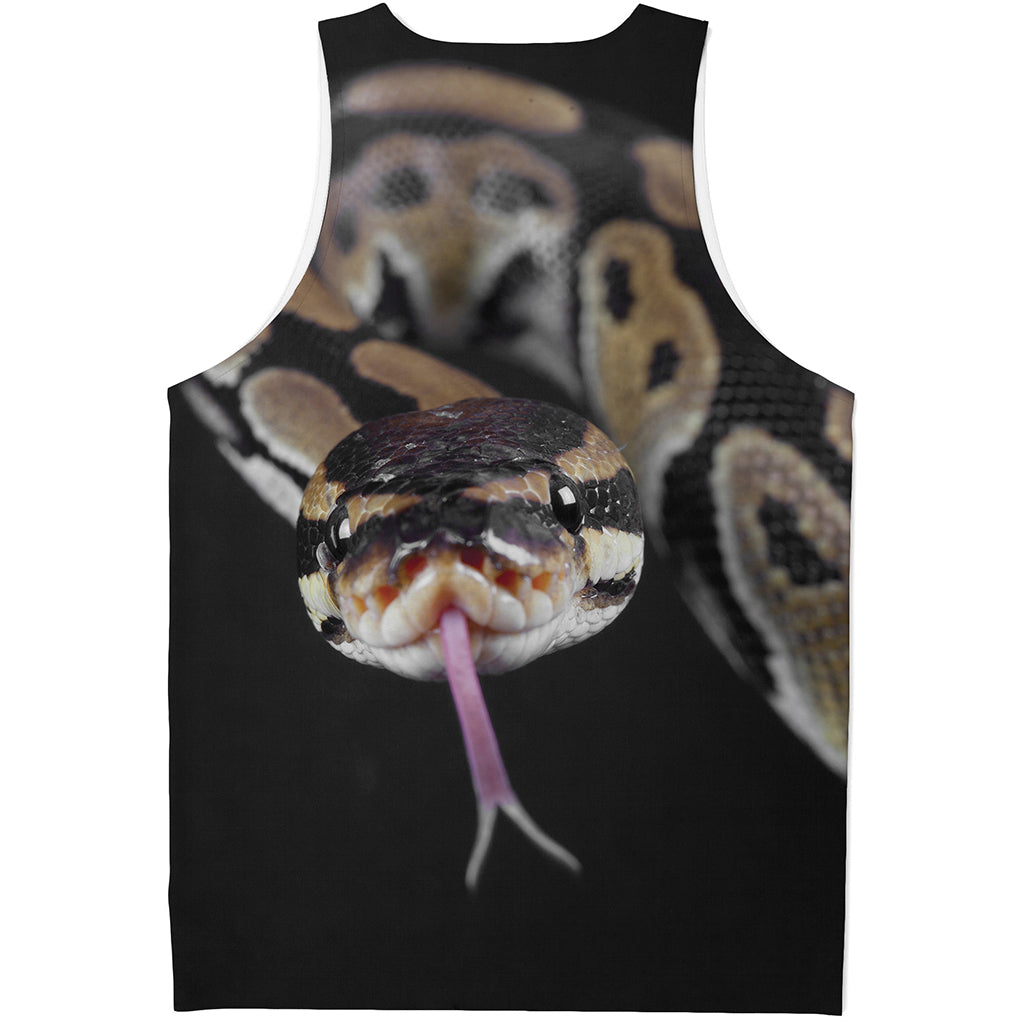 Python Snake Print Men's Tank Top