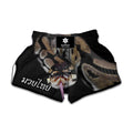 Python Snake Print Muay Thai Boxing Shorts