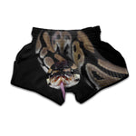 Python Snake Print Muay Thai Boxing Shorts