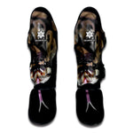 Python Snake Print Muay Thai Shin Guard