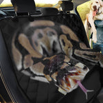 Python Snake Print Pet Car Back Seat Cover