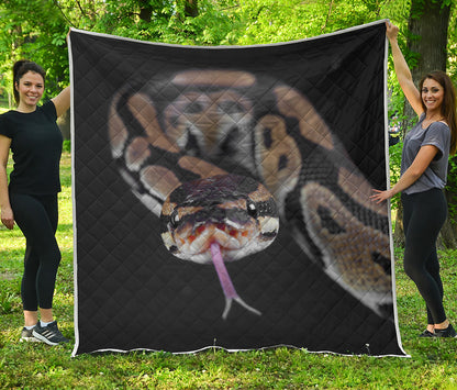 Python Snake Print Quilt