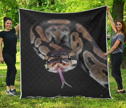 Python Snake Print Quilt