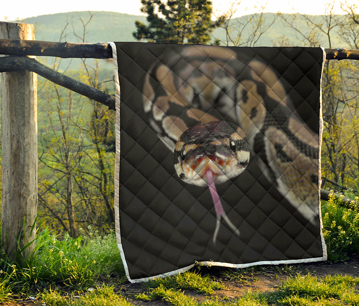 Python Snake Print Quilt