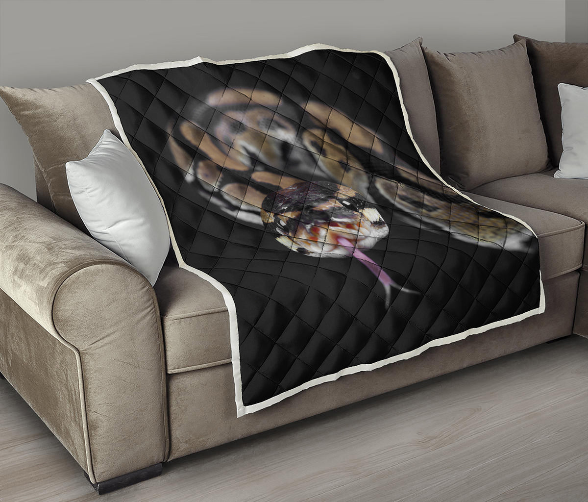 Python Snake Print Quilt