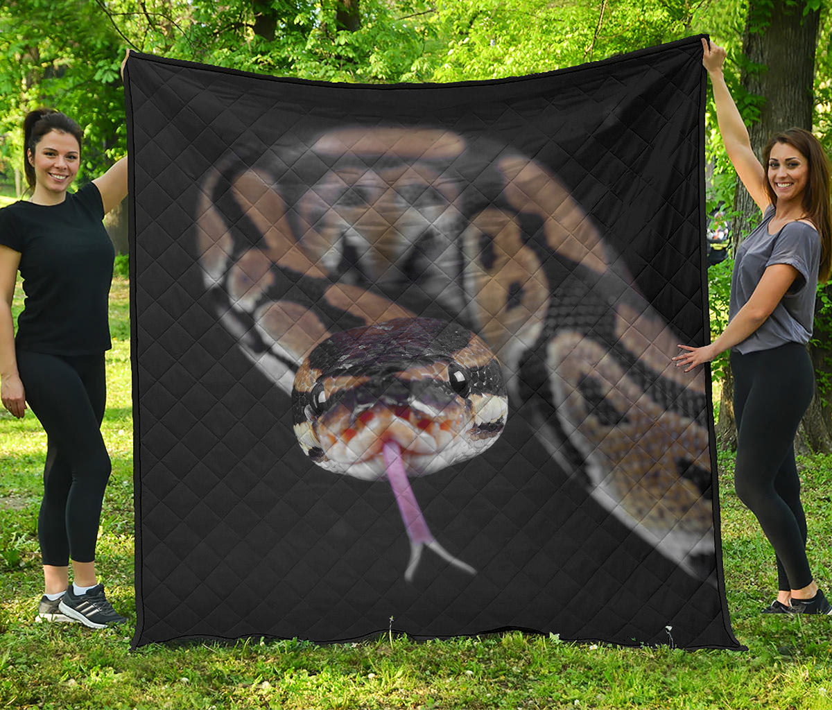 Python Snake Print Quilt