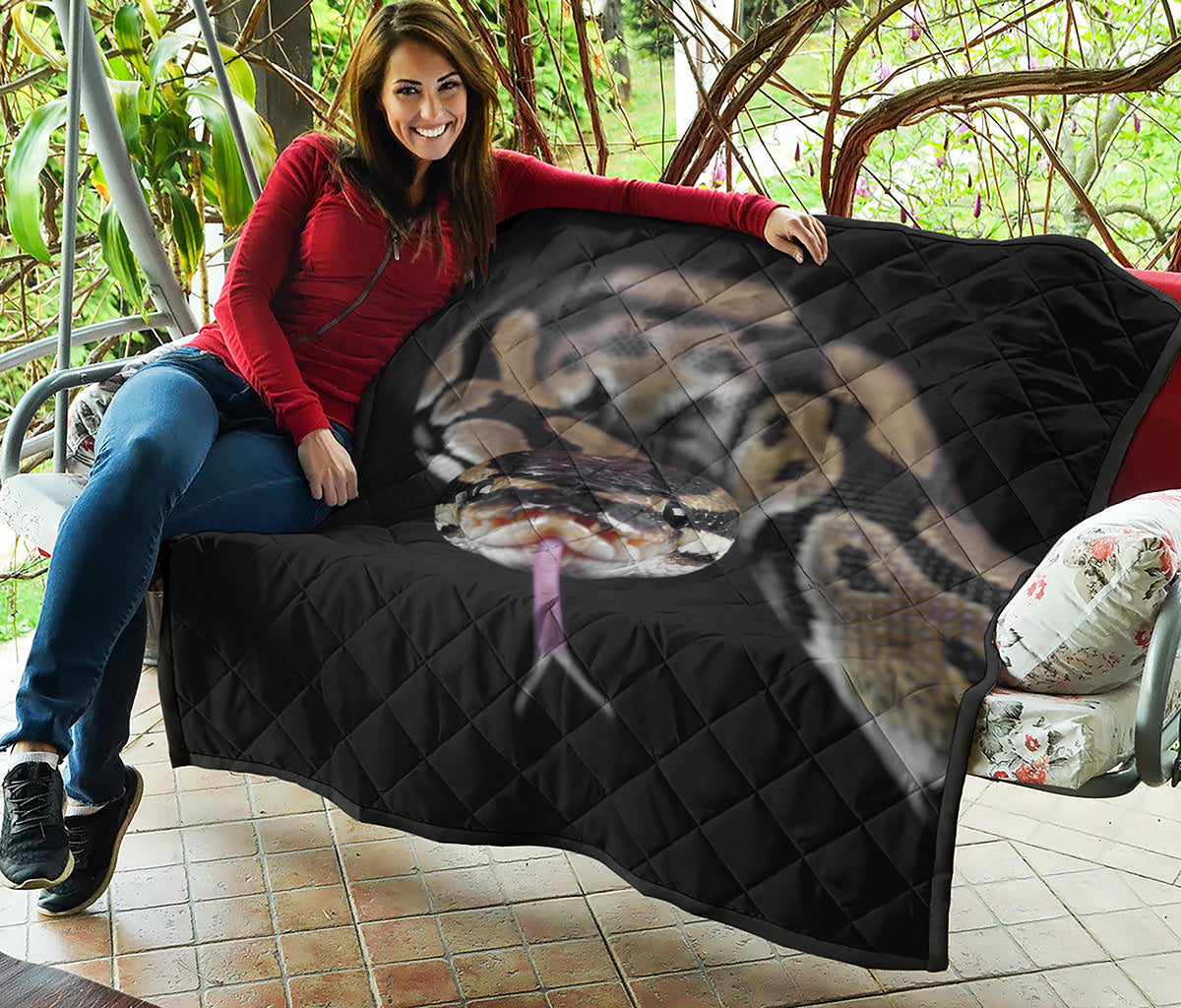 Python Snake Print Quilt