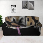 Python Snake Print Sofa Cover