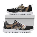 Python Snake Print White Running Shoes
