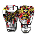 Queen Of Clubs Playing Card Print Boxing Gloves