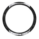 Queen Of Clubs Playing Card Print Car Steering Wheel Cover