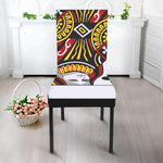 Queen Of Clubs Playing Card Print Dining Chair Slipcover