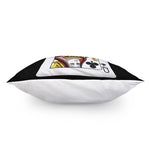 Queen Of Clubs Playing Card Print Pillow Cover