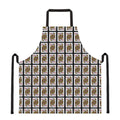 Queen Of Diamonds Pattern Print Apron