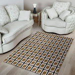Queen Of Diamonds Playing Card Pattern Print Area Rug