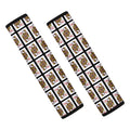Queen Of Diamonds Pattern Print Car Seat Belt Covers