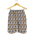 Queen Of Diamonds Pattern Print Men's Shorts