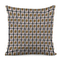 Queen Of Diamonds Pattern Print Pillow Cover