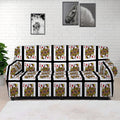 Queen Of Diamonds Pattern Print Sofa Cover