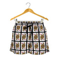 Queen Of Diamonds Pattern Print Women's Shorts